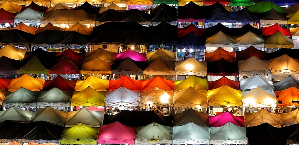 Most Photogenic Night Market Bangkok Rod Fai Train Market Ratchada
